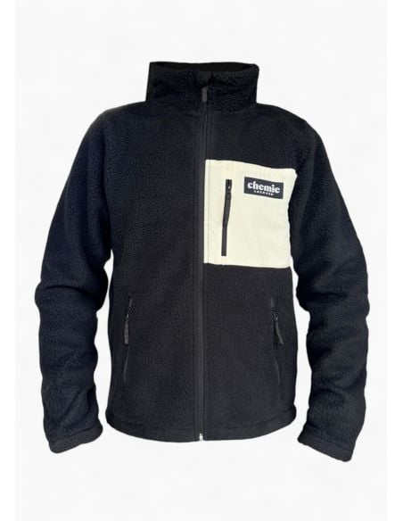 BSG Chemie Leipzig - Fleecejacke - Teddy - Schwarz