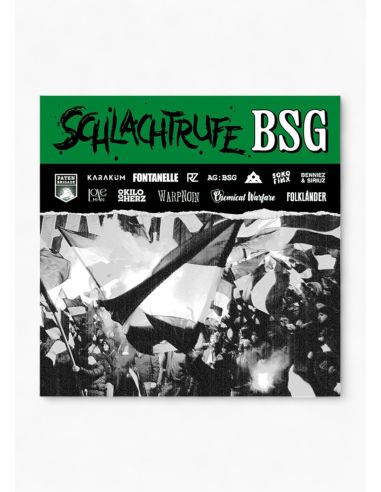BSG Chemie Leipzig - Schallplatte - "Schlachtrufe BSG" - @ No Borders
