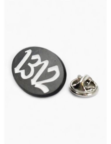 1312 - Sixblox - Metal Pin - Black - @ No Borders