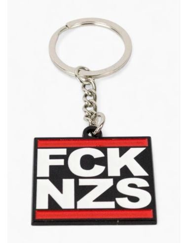 FCK NZS - Schlüsselanhänger - True Rebel - @ No Borders