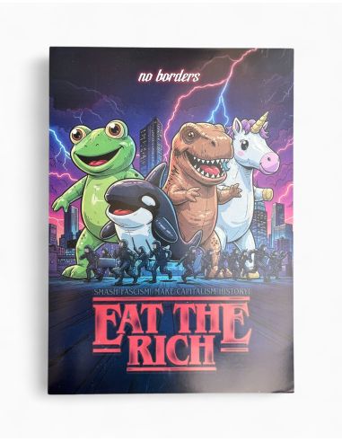 Poster - Eat the Rich 2.0 - FCKICE - Edition - @ No Borders