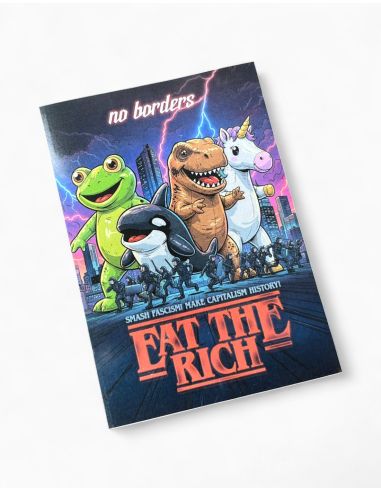 Eat The Rich 2.0 - No Borders - Sticker - 10 Pieces - @ No Borders