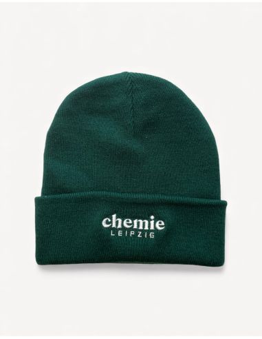 BSG Chemie Leipzig - Beanie - Embroidered Logo - Green - @ No Borders