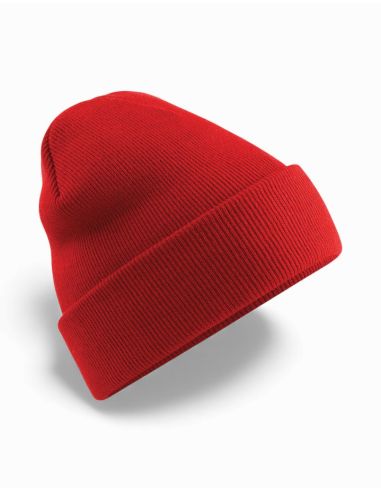 Beanie - Bright Red - @ No Borders