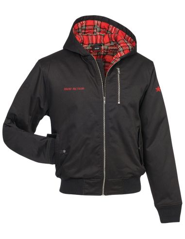 Mob Action Classic - Winterjacke - Hooded Harrington - Black/Red - @ No Borders