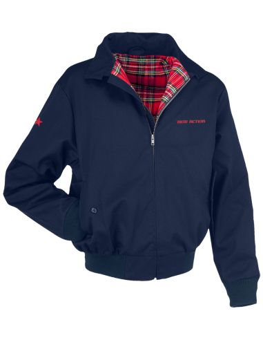 Mob Action Classic - Jacket - Harrington - Navy/Red - @ No Borders