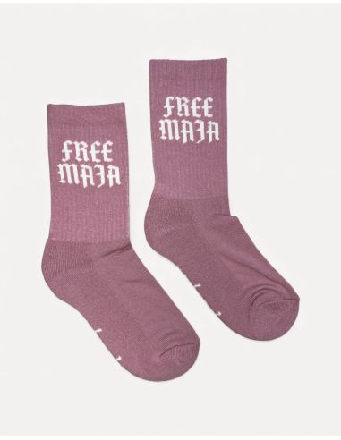 Free Maja - Socks - Pink - No Borders - @ No Borders