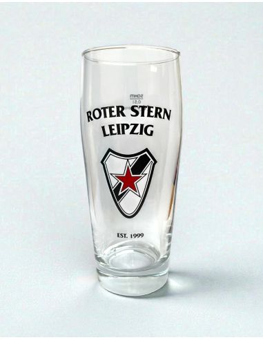 Roter Stern Leipzig - Beer Glass - @ No Borders