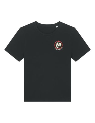 Rainbow Molli - No Borders - T-Shirt tailliert waisted - Black - @ No Borders