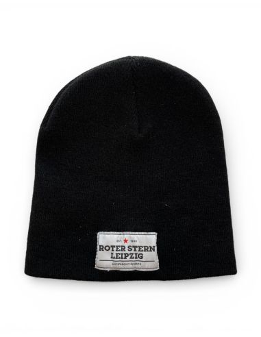 Roter Stern Leipzig - Beanie - Patch - Black - @ No Borders