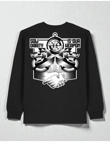 Sea Punks - T-Shirt - Fight Racism-Print - Dark Heather Grey - @ No Borders