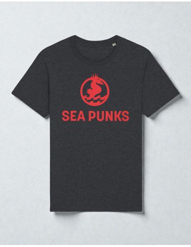 Sea Punks - T-Shirt - Fight Racism-Print - Dark Heather Grey - @ No Borders