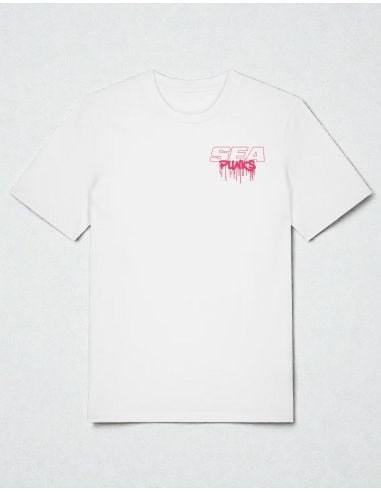 Sea Punks - T-Shirt - Love & Rage - Weiß - @ No Borders