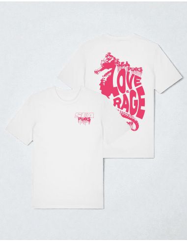 Sea Punks - T-Shirt - Love & Rage - Weiß - @ No Borders