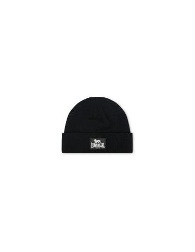 Lonsdale - Beanie - Dalston - Black - @ No Borders