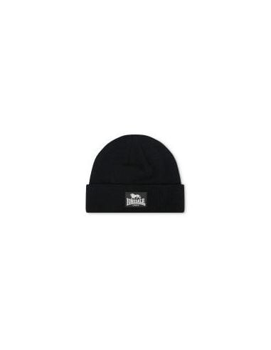 Lonsdale - Wintermütze - Dalston - Schwarz - @ No Borders