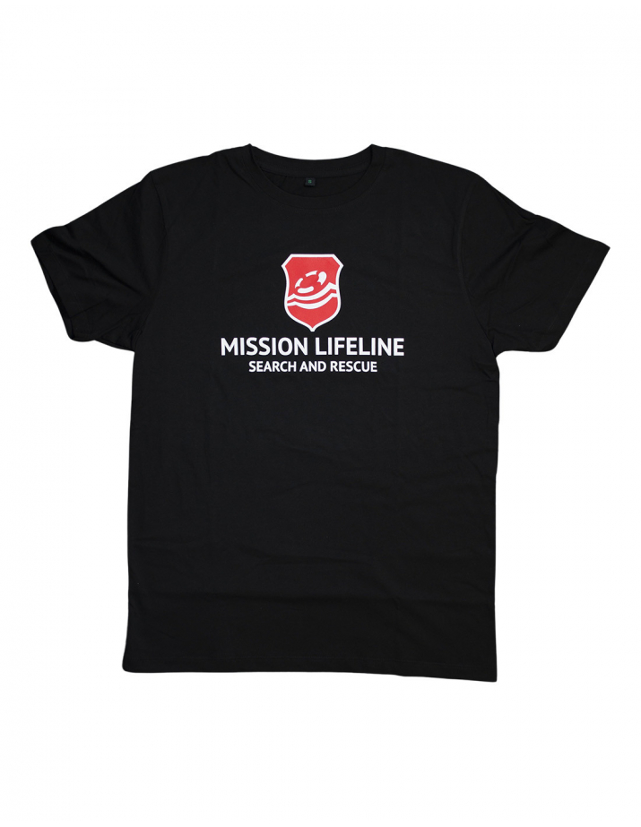 Mission Lifeline - SOLI T-Shirt - Front Print - Black