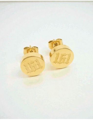 161 - True Rebel - Earrings - Classic Stud - Gold - @ No Borders