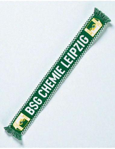 BSG Chemie Leipzig - Wool Scarf - Karo - Green/White - @ No Borders