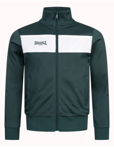 Lonsdale - Trainingsjacke - Alnwick - Green/White - @ No Borders