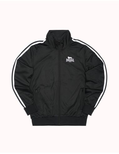 Lonsdale - Track Jacket - Hoylake - Black/White - @ No Borders