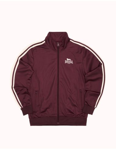 Lonsdale - Trainingsjacke - Hoylake - Oxblood/Ecru - @ No Borders