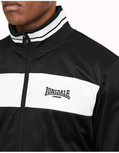 Lonsdale - Trainingsjacke - Meols - Black/White - @ No Borders