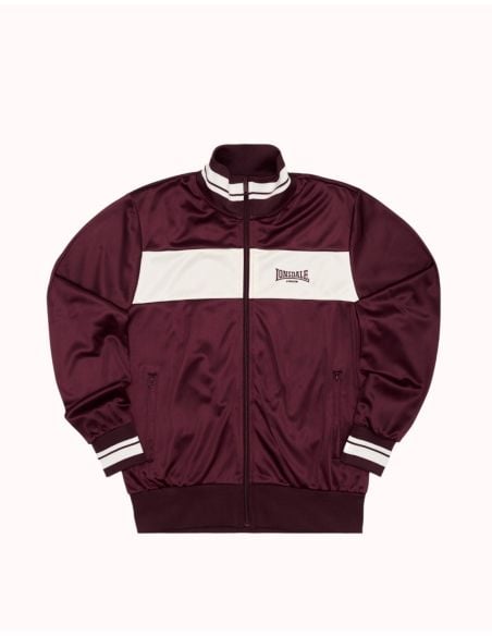 lonsdale-trainingsjacke-meols-oxblood-ecru