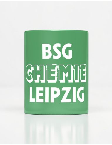 BSG Chemie Leipzig - Tasse - Retro - Grün/Weiß - @ No Borders