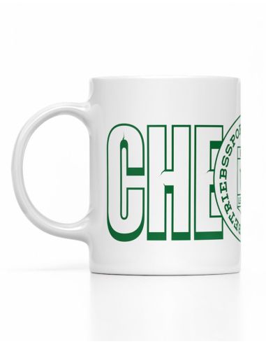 BSG Chemie Leipzig - Tasse - Chemie - Weiß/Grün - @ No Borders