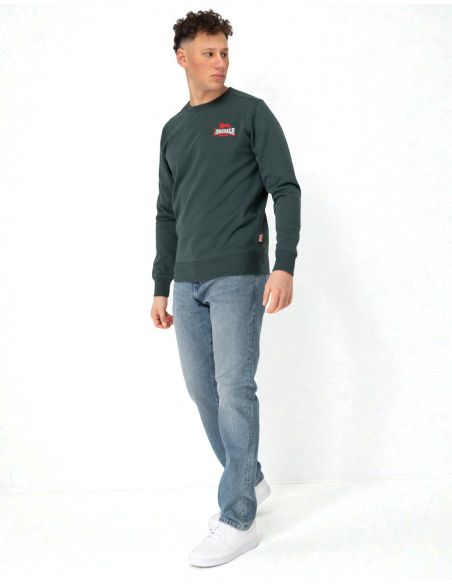 lonsdale-sweater-lympstone-bottle-green lonsdale-sweater-lympstone-bottle-green
