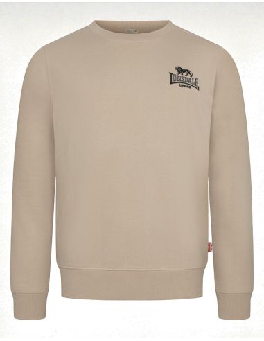 Lonsdale - Sweater - Lympstone - Sand/Black/Anthracite - @ No Borders