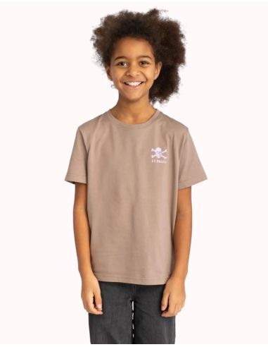 St. Pauli - T-Shirt Kids "Allez Allez" - Hellbraun/Flieder - @ No Borders
