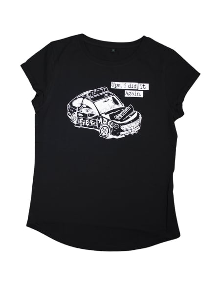 Free Adel - No Borders - SOLI T-Shirt tailliert - Black Free Adel - No Borders - SOLI T-Shirt tailliert - Black