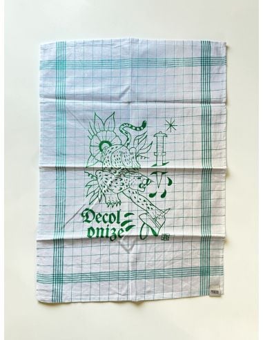Marder - Geschirrtuch - Decolonize - @ No Borders