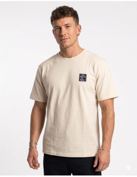 Kein Mensch ist illegal - No Borders - T-Shirt - Natural Raw