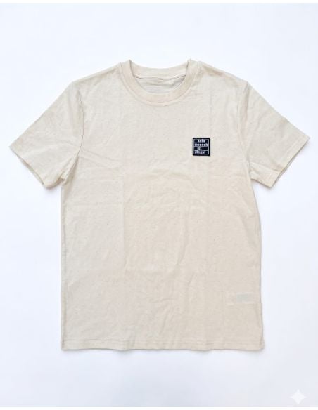 Kein Mensch ist illegal - No Borders - T-Shirt - Natural Raw