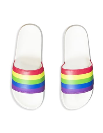 Pride Flag - No Borders - Active Shorts - Black - @ No Borders
