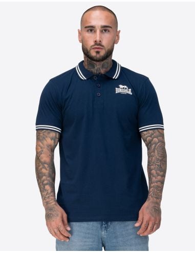Lonsdale - Polo - Rhodes - Navy - @ No Borders