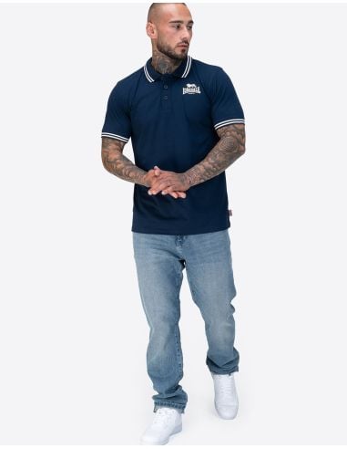 Lonsdale - Polo - Rhodes - Navy - @ No Borders