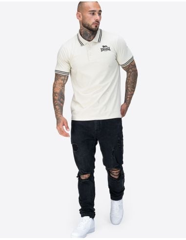 Lonsdale - Polo - Rhodes - Beige - @ No Borders