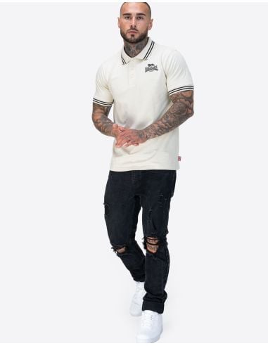 Lonsdale - Polo - Rhodes - Beige - @ No Borders