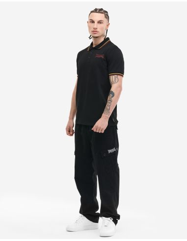 Lonsdale - Polo - Tursdale - Black - @ No Borders