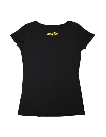 Defend Rojava - Mob Action - T-Shirt tailliert - Black