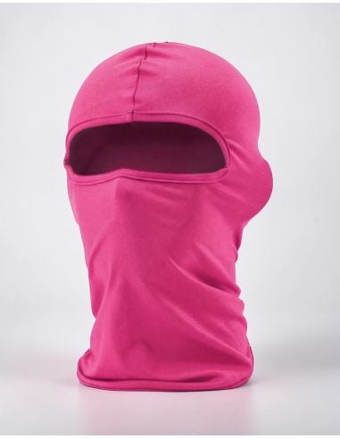 Sturmhaube 1-Loch - Lycra - Pink - @ No Borders