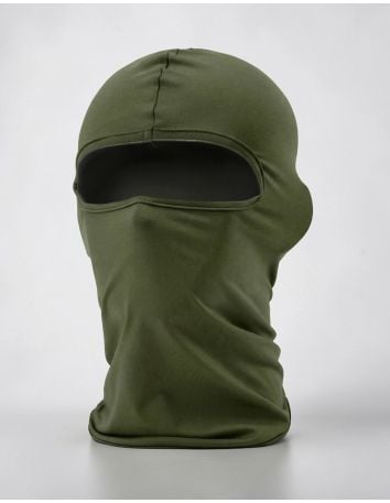 Sturmhaube 1-Loch - Lycra - Rot - @ No Borders