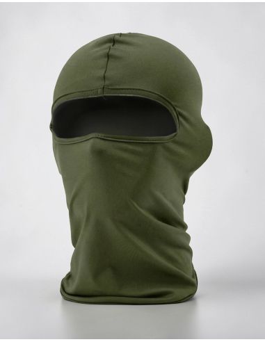 Balaclava 1-Hole - Lycra - Olive - @ No Borders