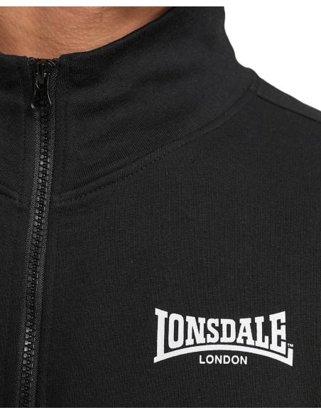 Lonsdale - Zipper - Nairn - Black - Detail
