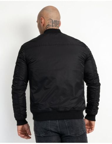 Lonsdale - Bomber Jacket - Tern Hill - Black - @ No Borders