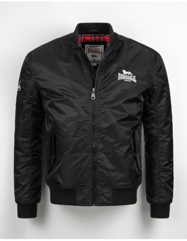 Lonsdale - Bomberjacke - Tern Hill - Schwarz - @ No Borders